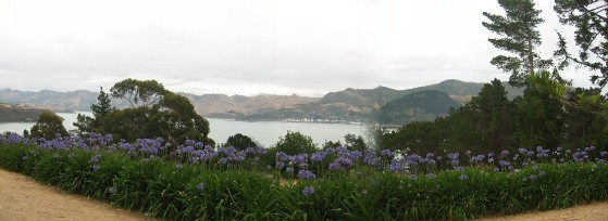 View of Lyttelton Harbour from Diamond Harbour